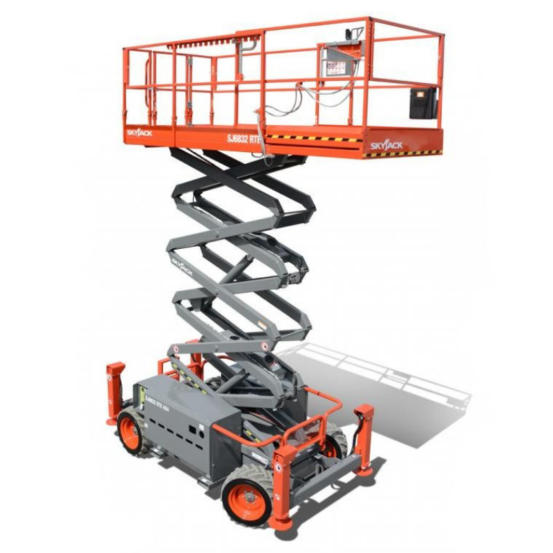 Skyjack 6832RTE hybrid energy scissor lift