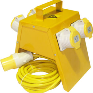 4 Way 115v Splitter Box 2.5mm